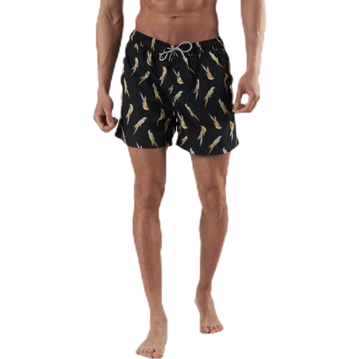 Aruba Plavecké šortky Animal Black