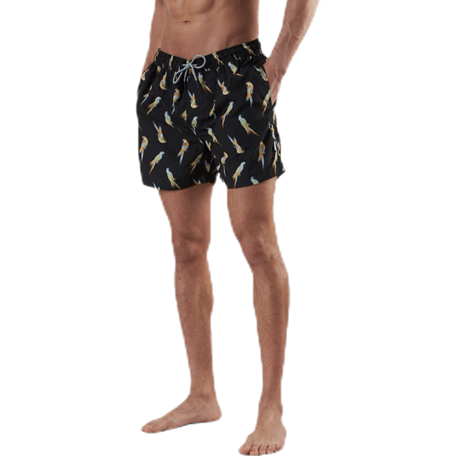 Aruba Plavecké šortky Animal Black