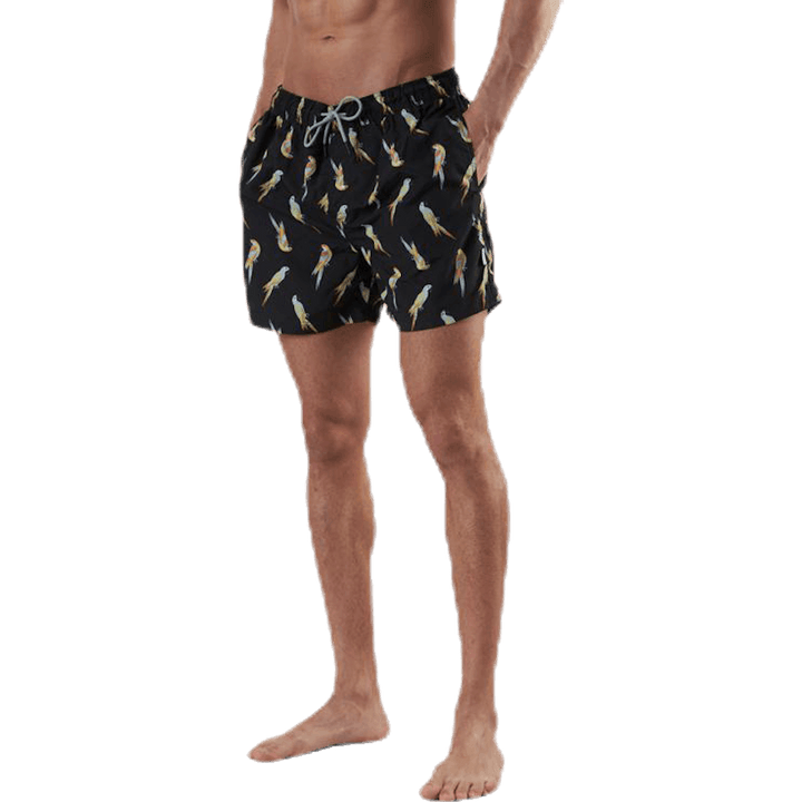 Aruba Plavecké šortky Animal Black