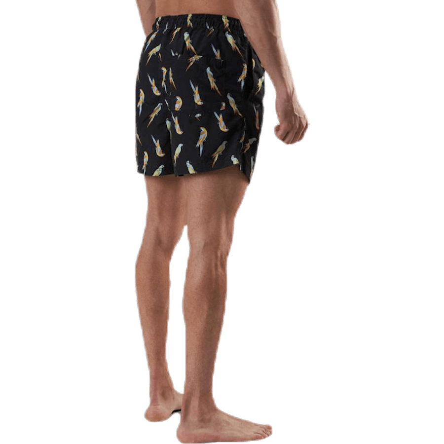 Aruba Plavecké šortky Animal Black