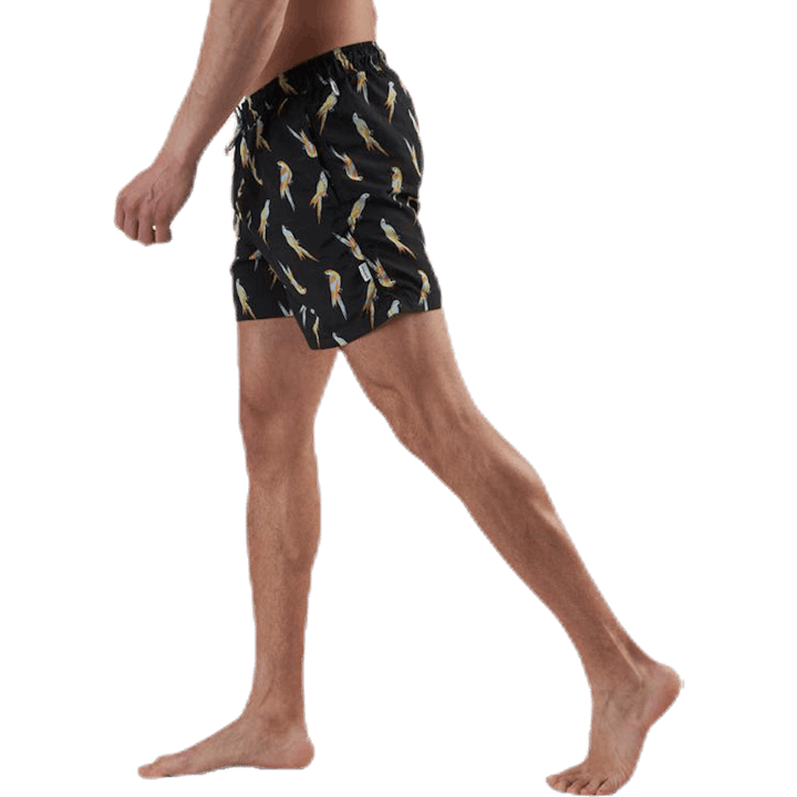 Aruba Plavecké šortky Animal Black