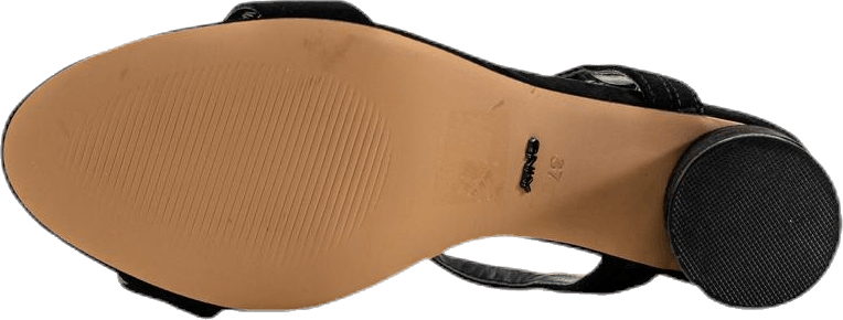 Balsa Mf Heeled Sandal Black
