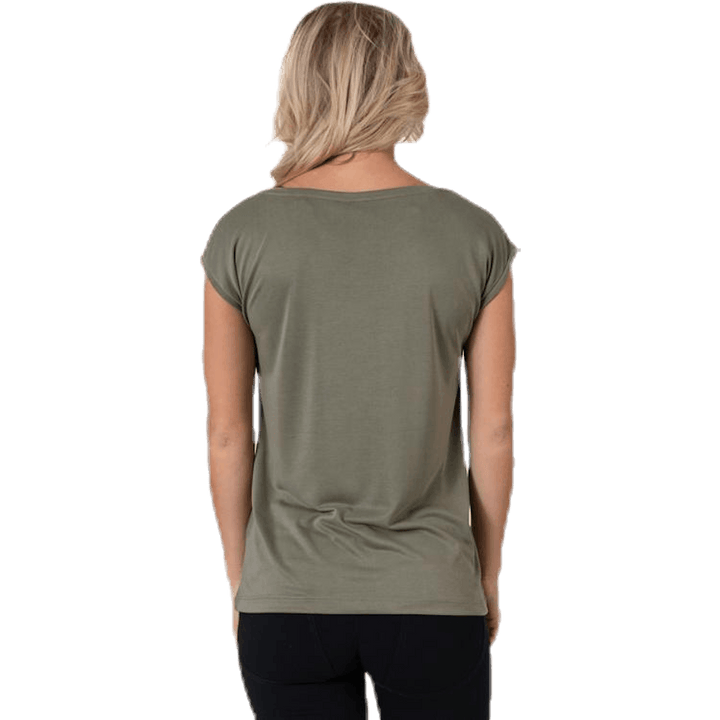 T-shirt Kamala vert