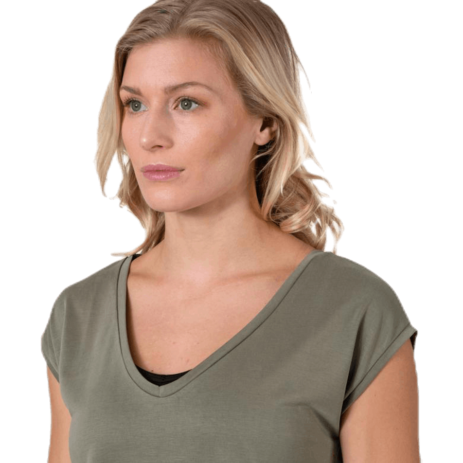 T-shirt Kamala vert