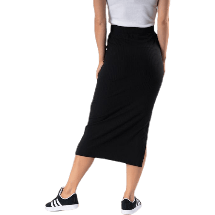 Kylie Mw Midi Skirt  Black