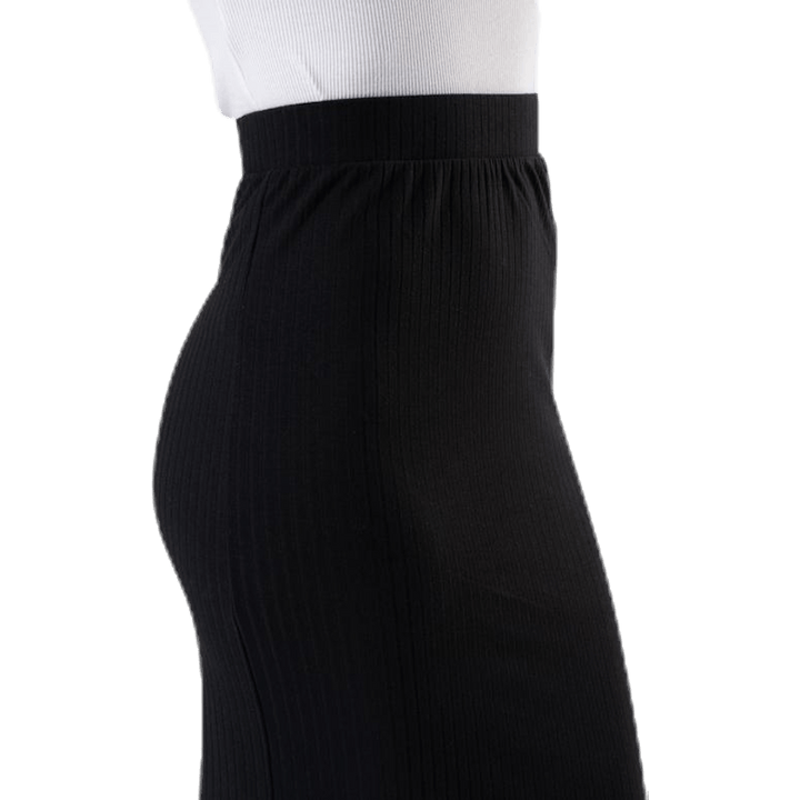Kylie Mw Midi Skirt  Black