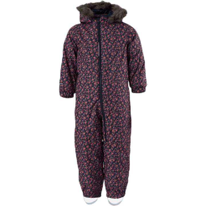Snow08 Suit  Mini Flower Blue