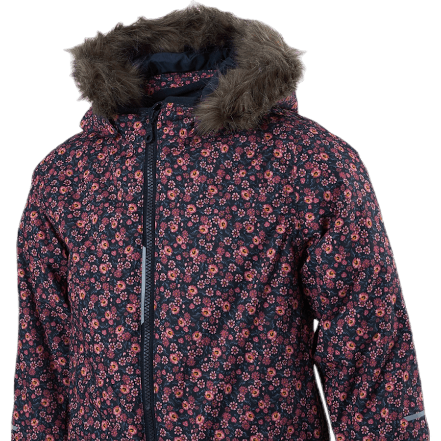 Snow08 Suit  Mini Flower Blue