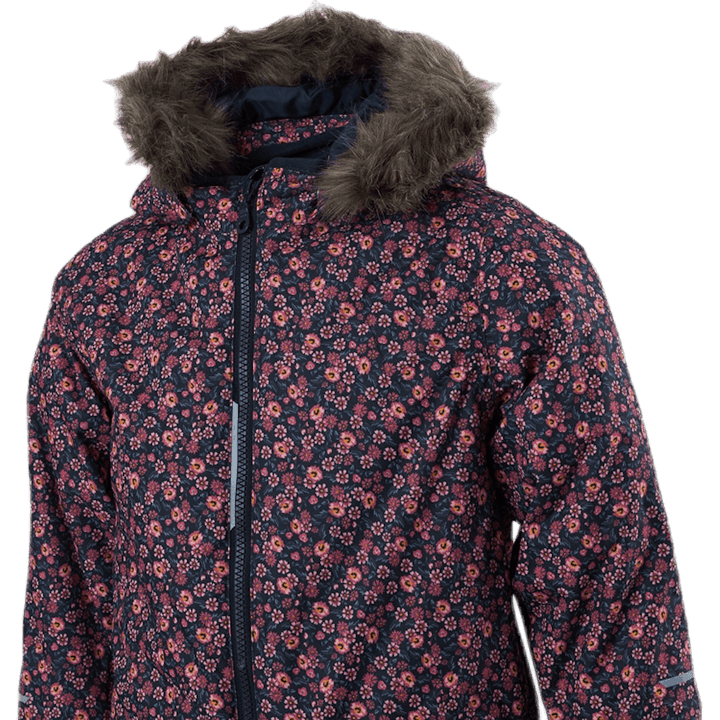 Snow08 Suit  Mini Flower Blue