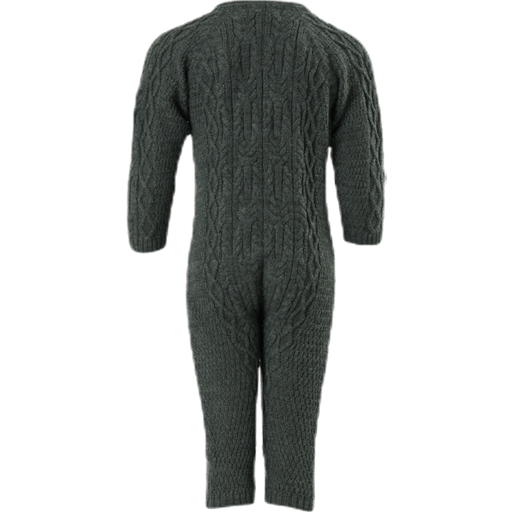 Wrilla Wool Ls Knit Suit Thyme
