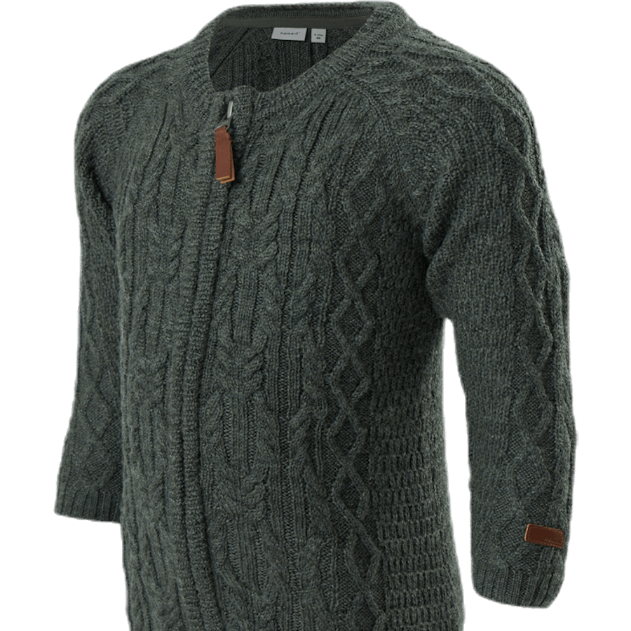 Wrilla Wool Ls Knit Suit Thyme