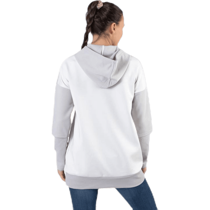 Flora Long Hood Sweat Grey