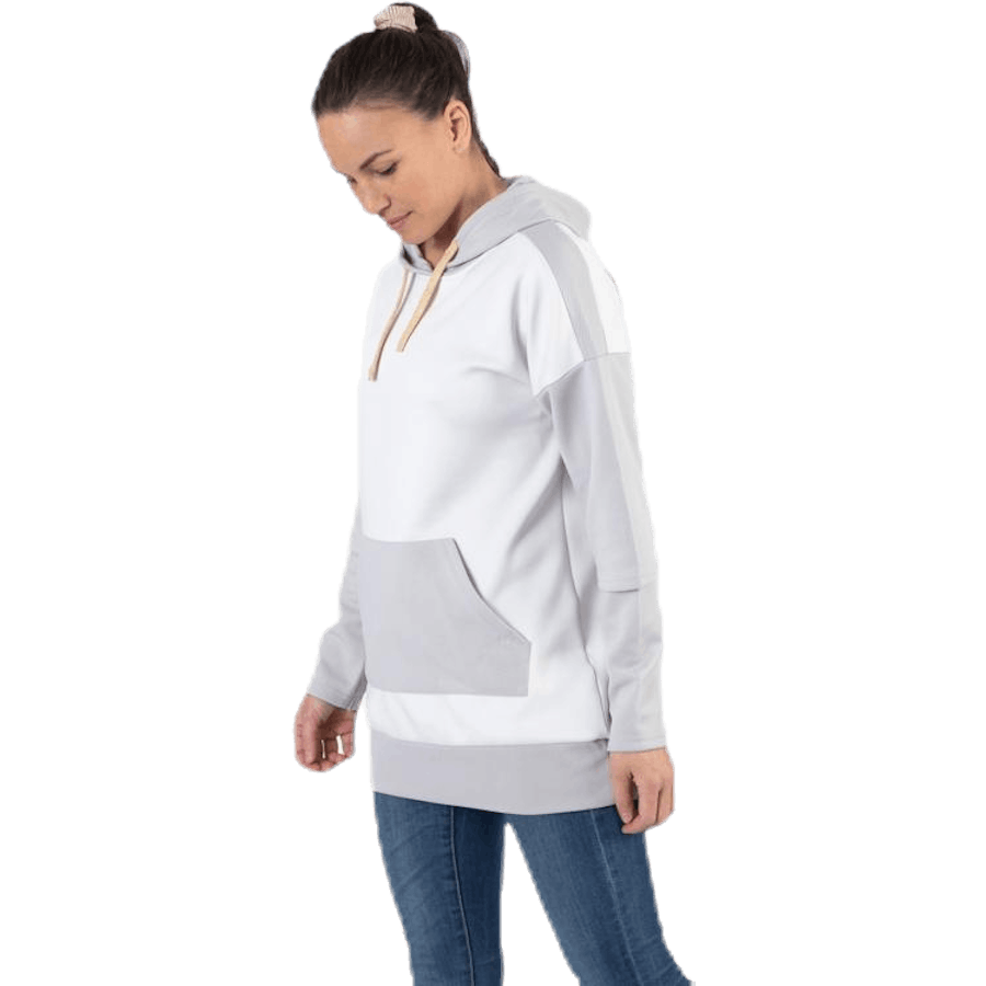 Flora Long Hood Sweat Grey