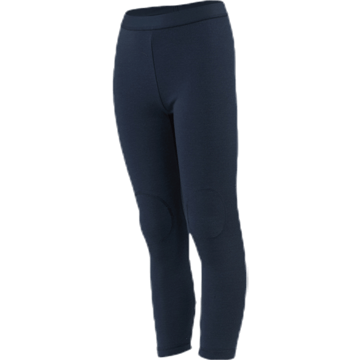 Willto Wool Longjohn Solid  Blue