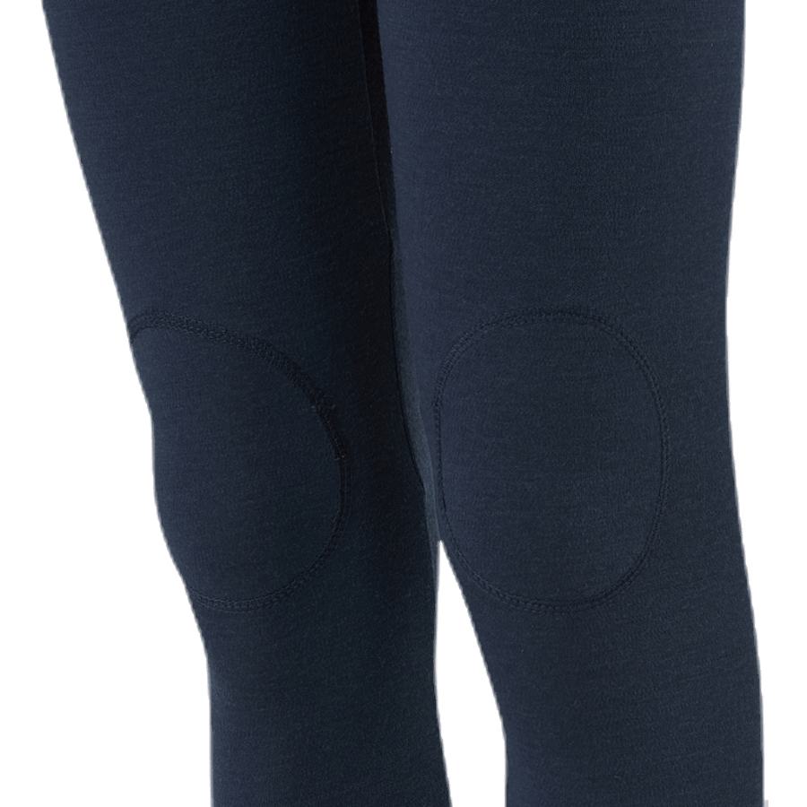 Willto Wool Longjohn Solid  Blue