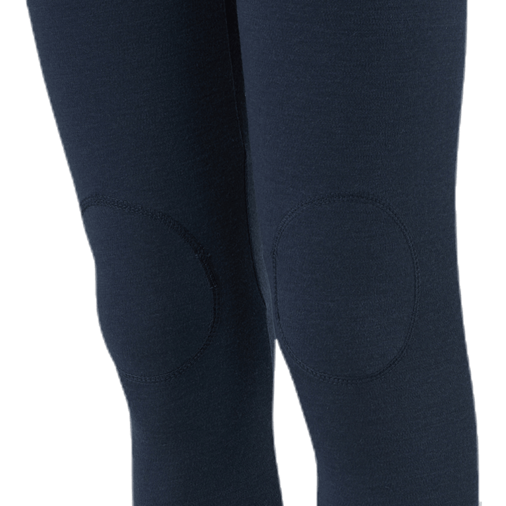 Willto Wool Longjohn Solid  Blue