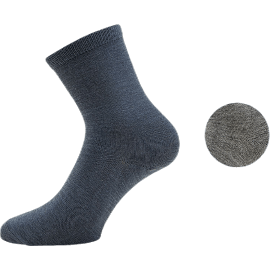 Wakta Wool/Vis 2P Sock Blue