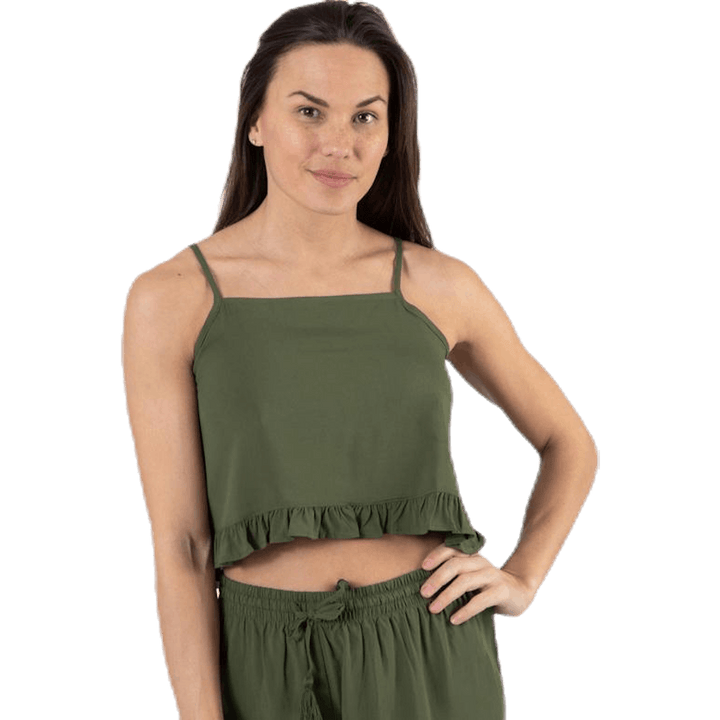 Vera Life Beach Top Green