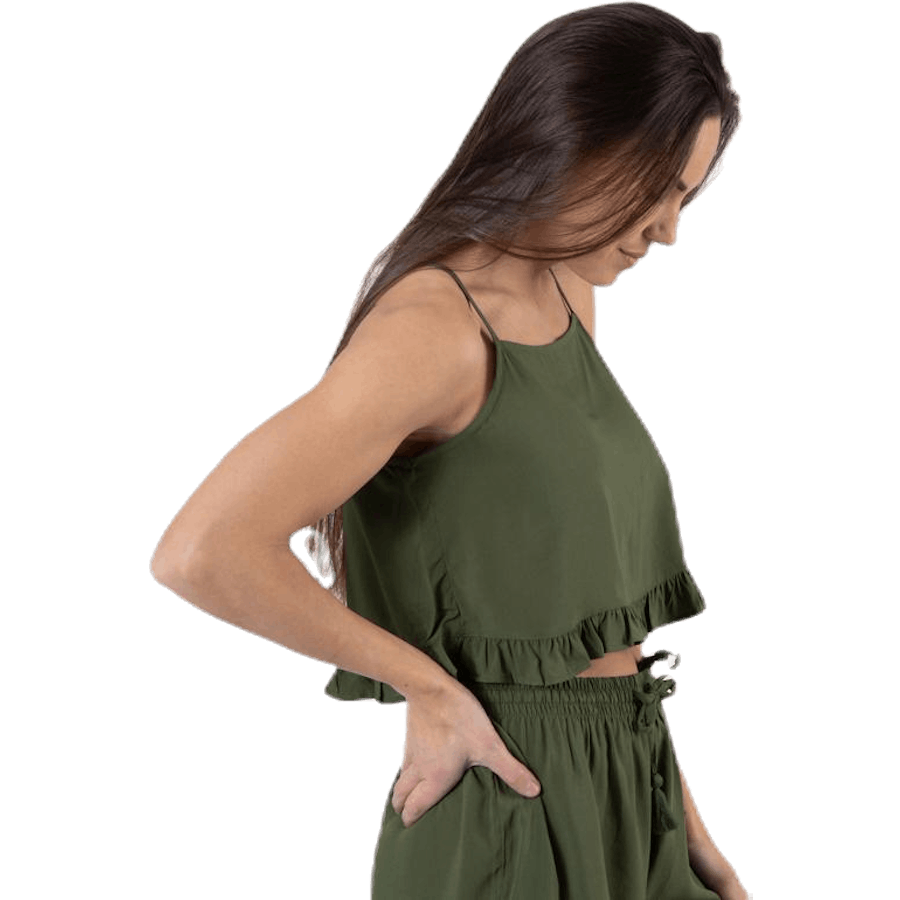 Vera Life Beach Top Green