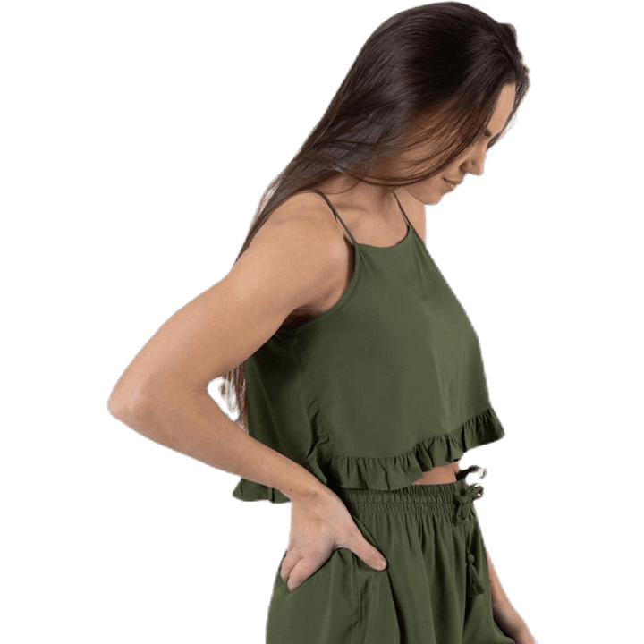 Vera Life Beach Top Green