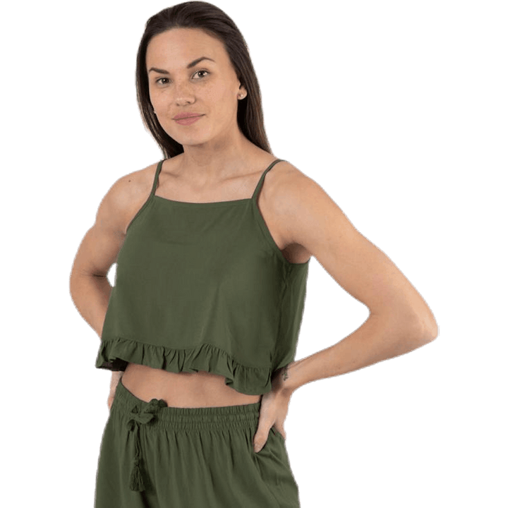 Vera Life Beach Top Green