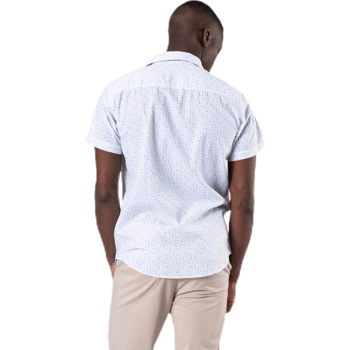 Chemise Summer Jackson blanche à manches courtes