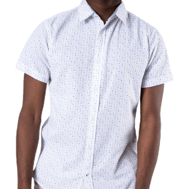 Chemise Summer Jackson blanche à manches courtes