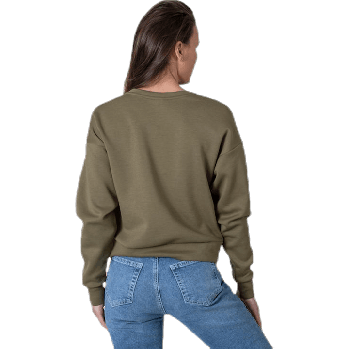 Ziggy L/S O-Neck Box Swt Green