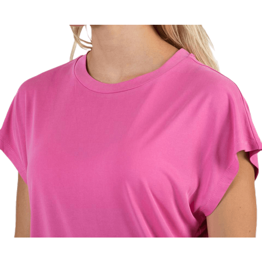 Free Life S/S O-Neck Top Jrs Red
