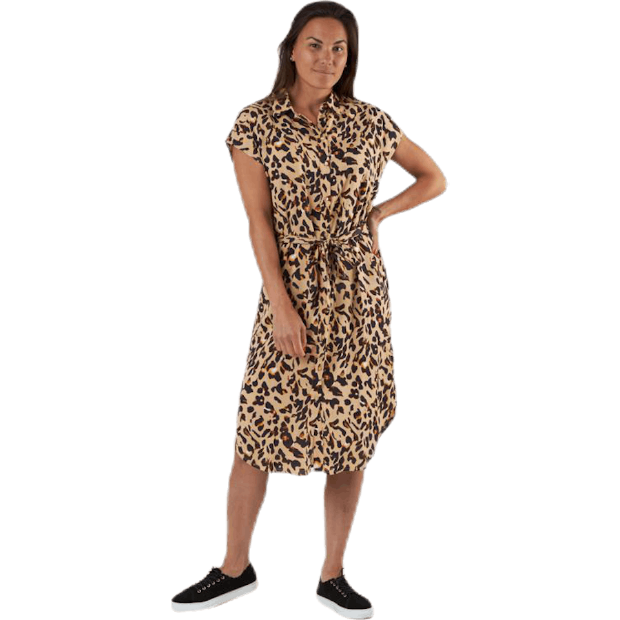 Ya Ss Shirt Dress Pb Beige