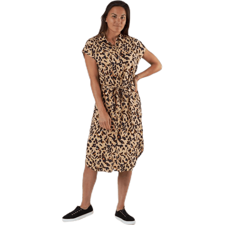 Ya Ss Shirt Dress Pb Beige