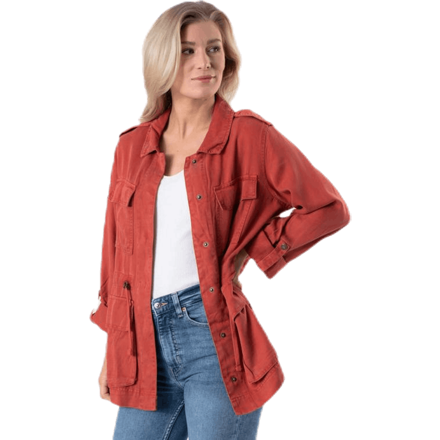Kenya Utility Jacket Otw Red