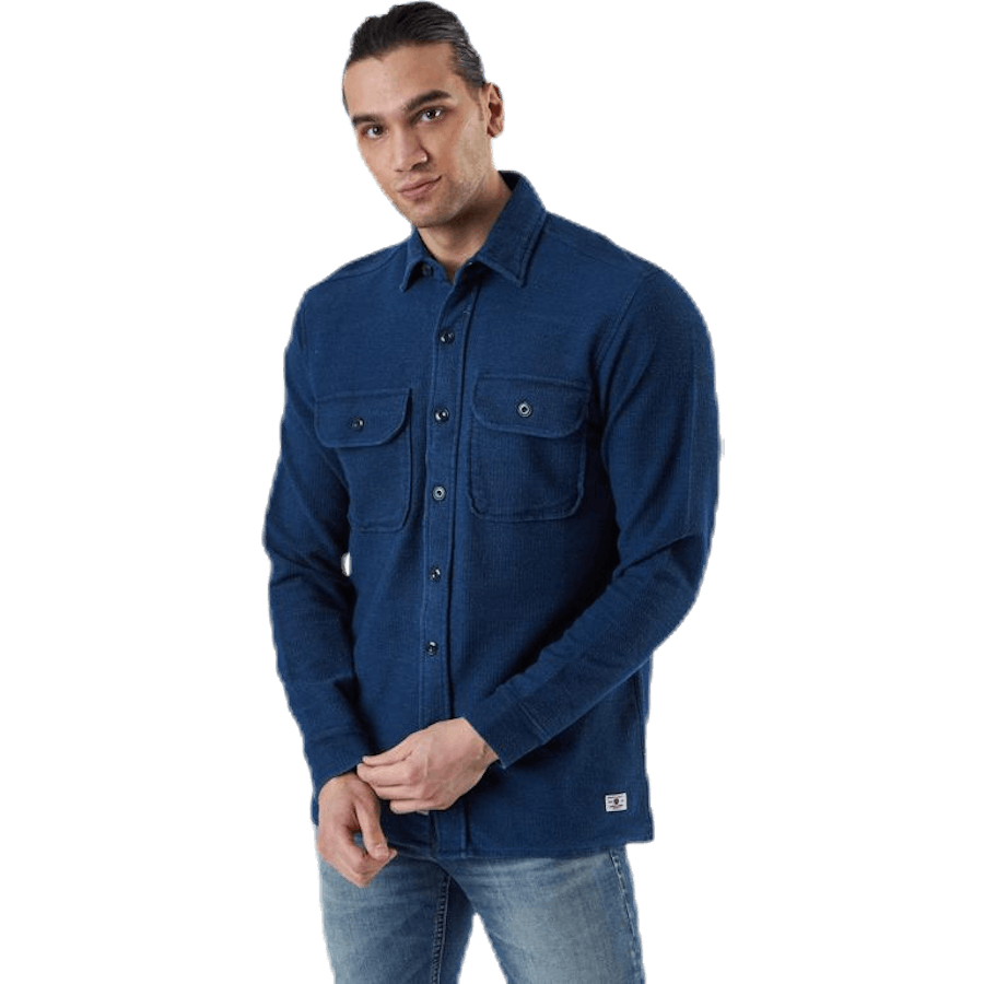 Preston Sweat Shirt Ls Blue