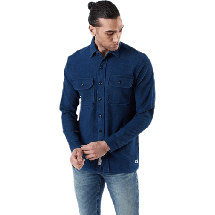 Preston Sweat Shirt Ls Blue