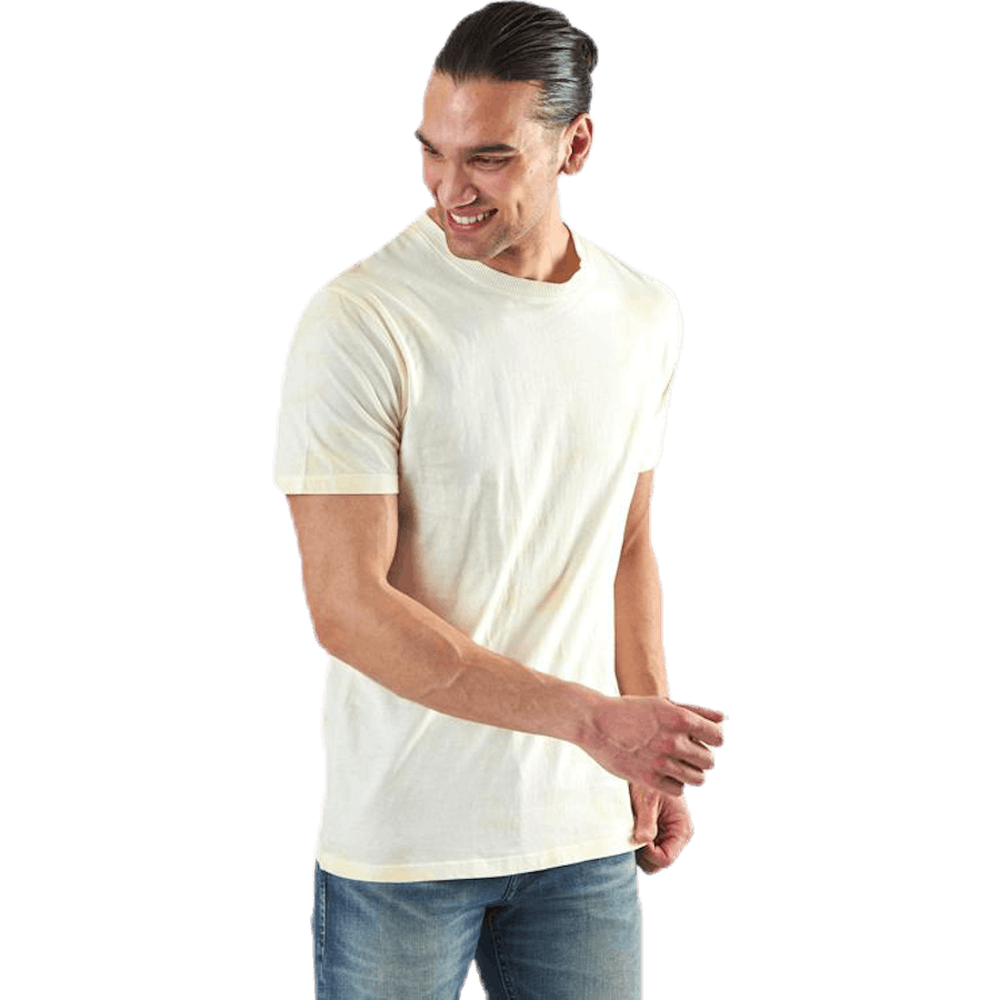 Menace Tee Ss Crew Neck Yellow