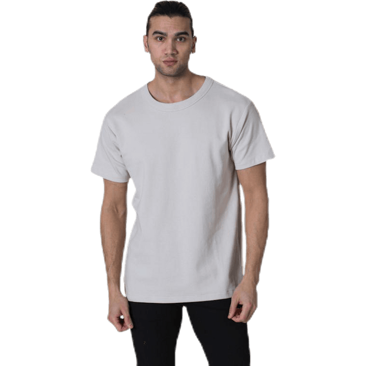 Crew Neck Tee Beige