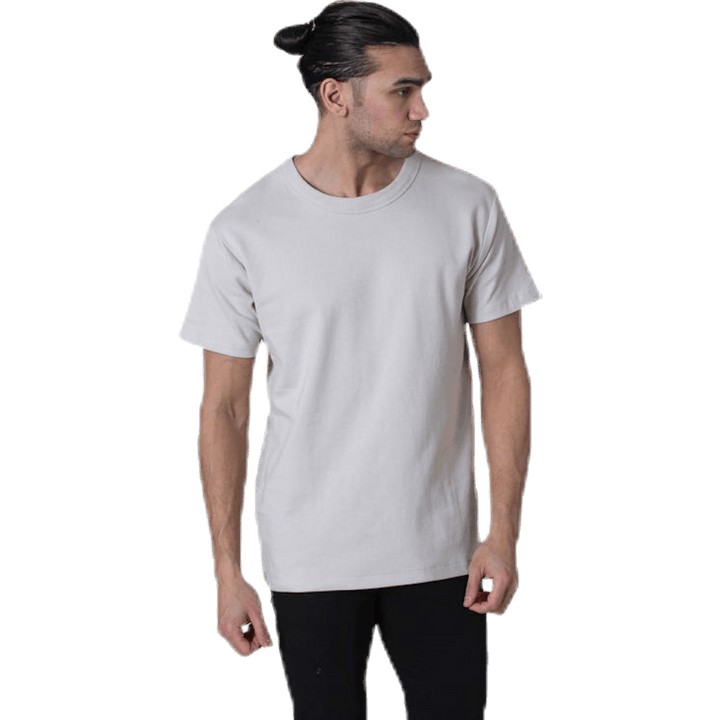 Crew Neck Tee Beige