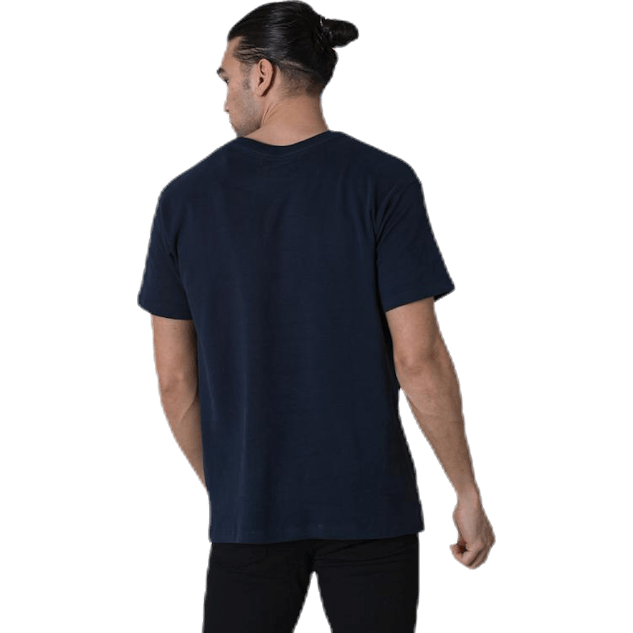 Night Bla. Tee Ss Crew Neck Blue