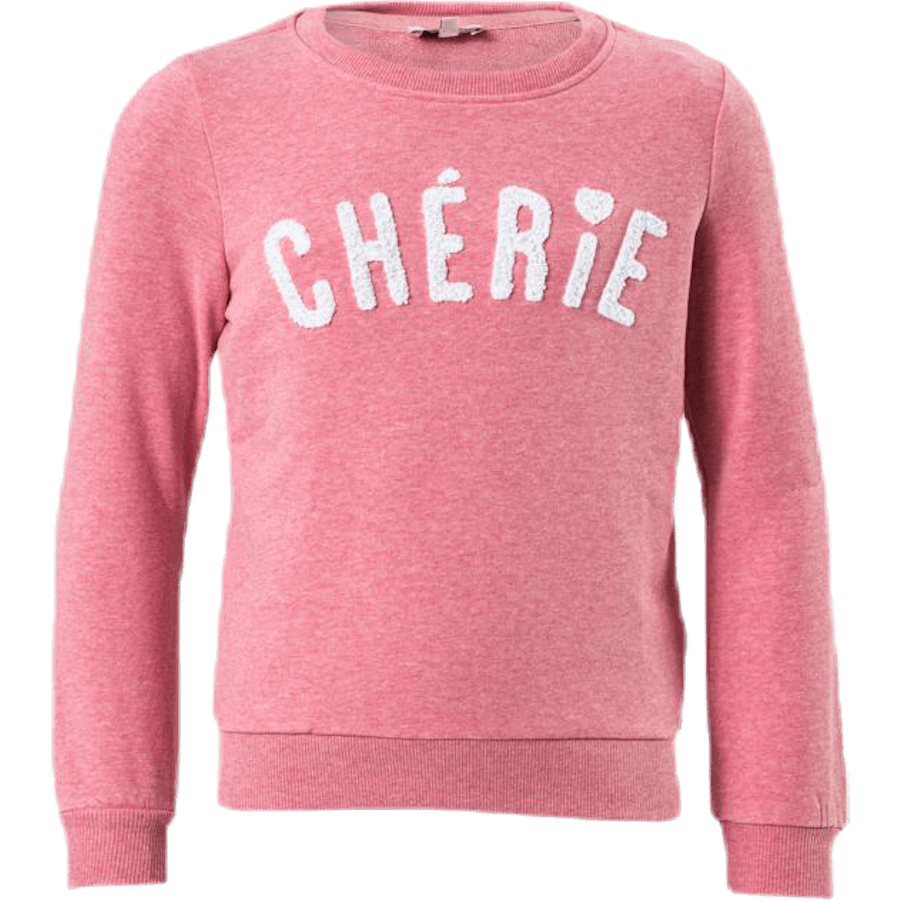 Peyton L/S O-Neck Swt Pink