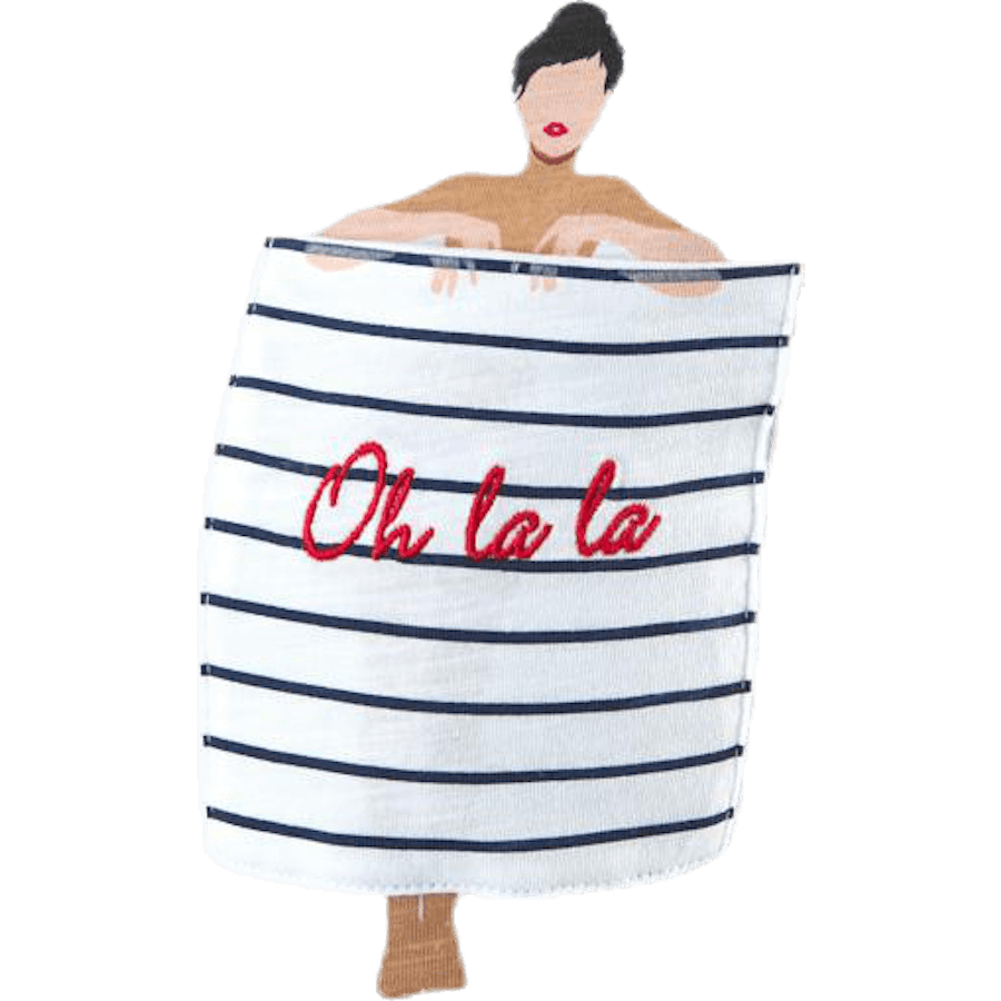 Bone Life Reg S/S Badtopp Vit