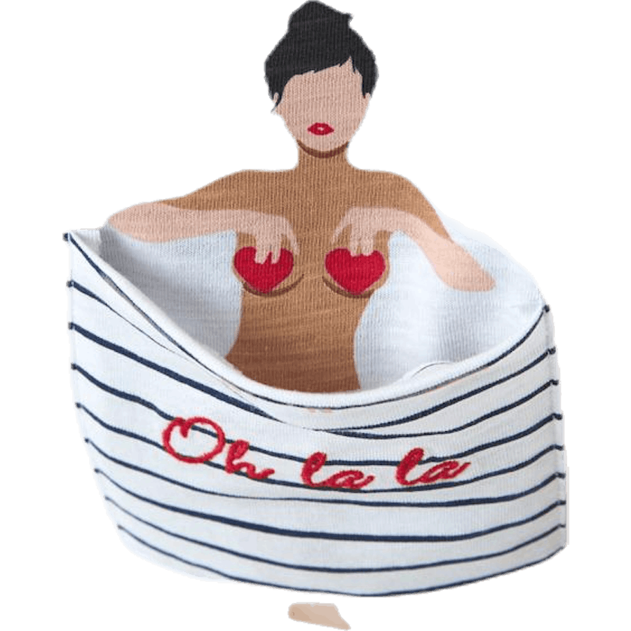 Bone Life Reg S/S Badtopp Vit