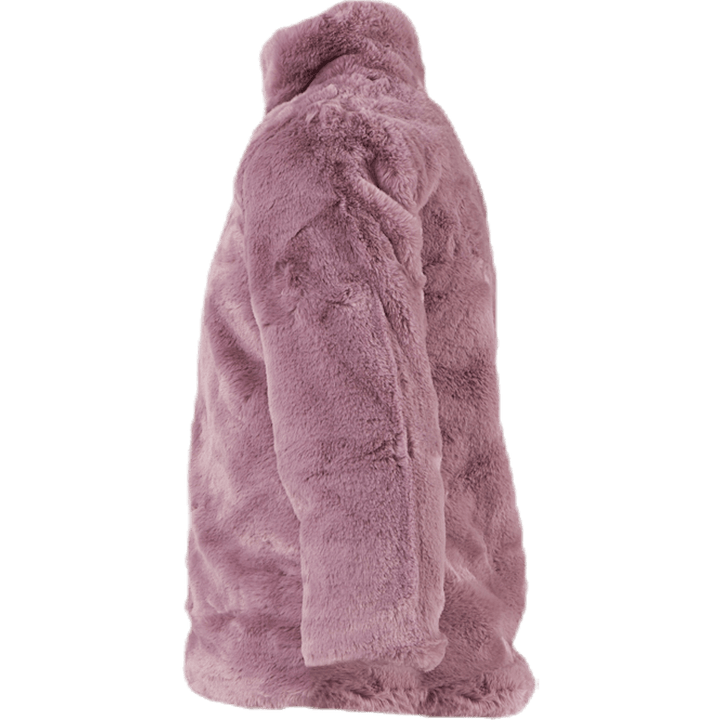Mamy Faux Fur  Jacket Purple