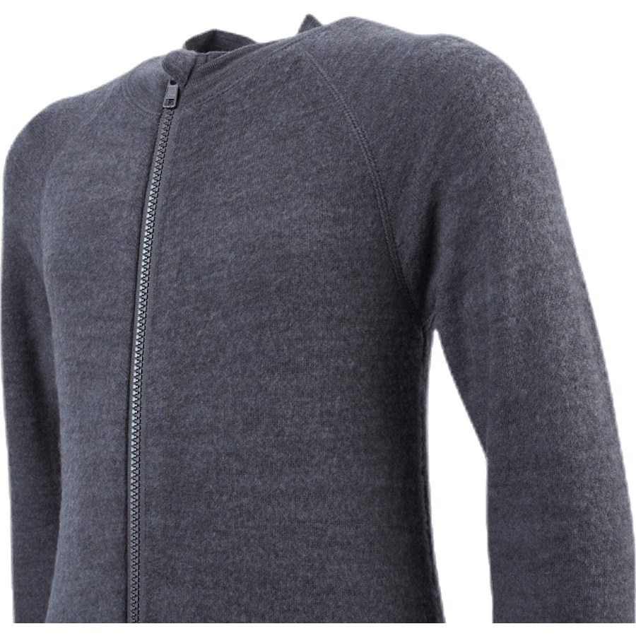 Wmino Wool Brushed Ls Suit Brown