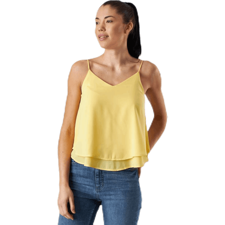 Bodil Slip Top Yellow