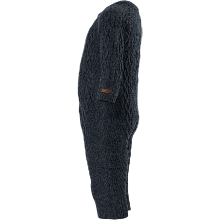 Wrilla Wool Ls Knit Suit Blue