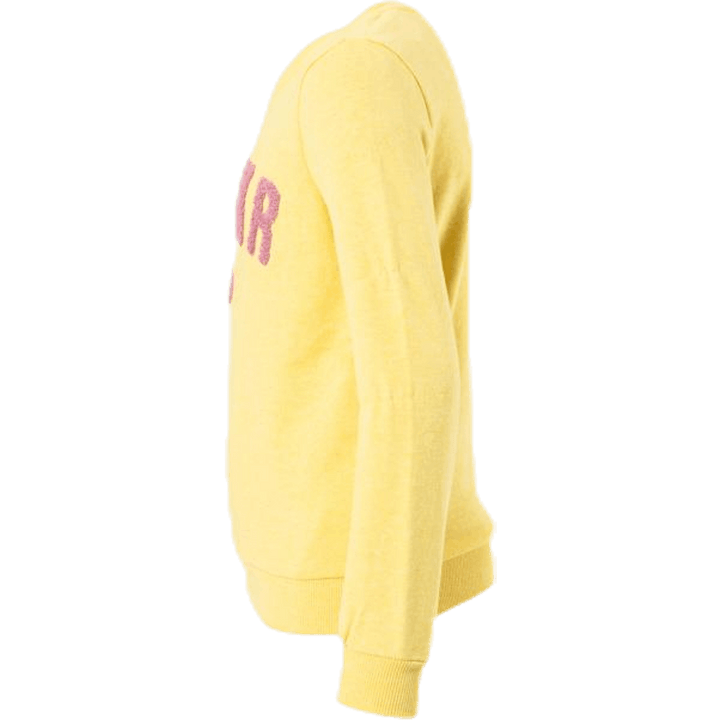 Peyton L/S O-Neck Swt Yellow