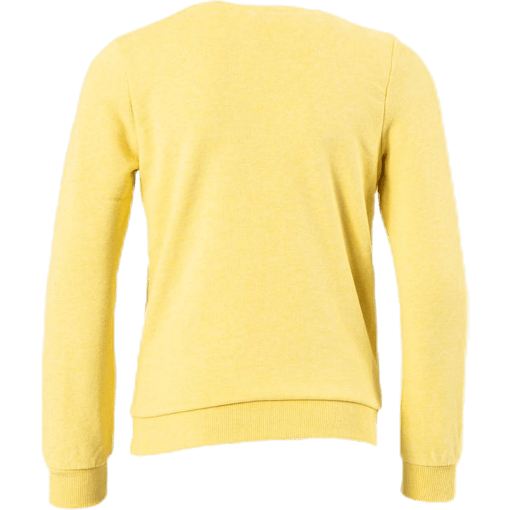 Peyton L/S O-Neck Swt Yellow