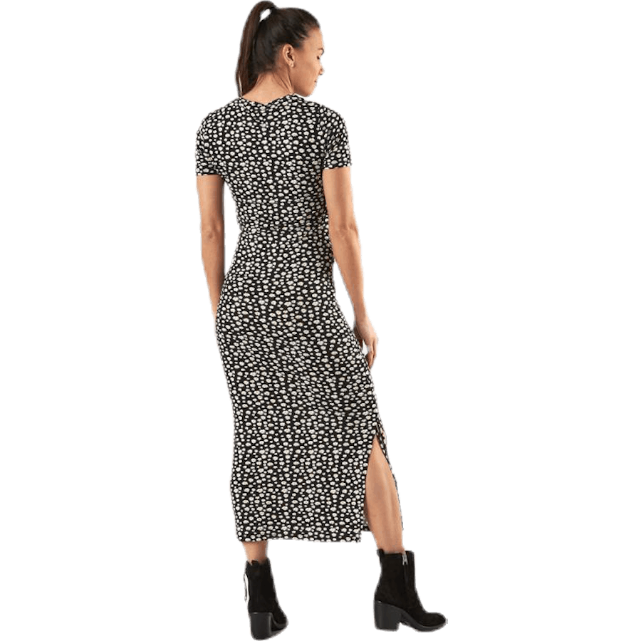 Sting S/S Rouching Dress Black