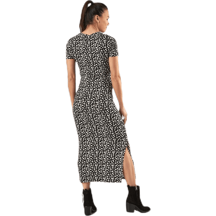 Sting S/S Rouching Dress Black