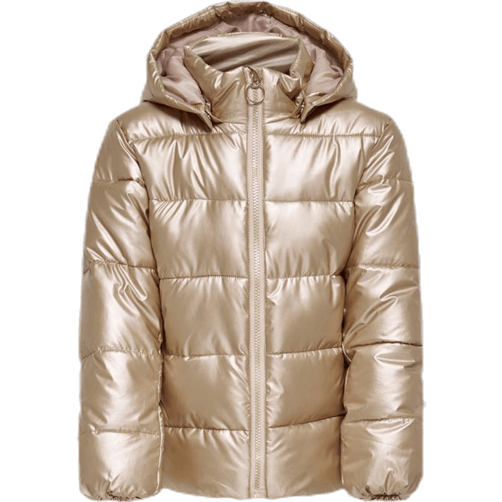 Savannah Metallic Puffer Brown